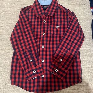 Boys wrangler button down